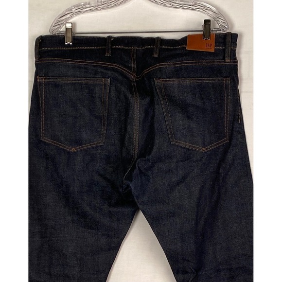 GAP Denim Skinny Fit Jeans Men's 36x32 Dark Wash Classic Style Men's Pants NWOT - Picture 11 of 12